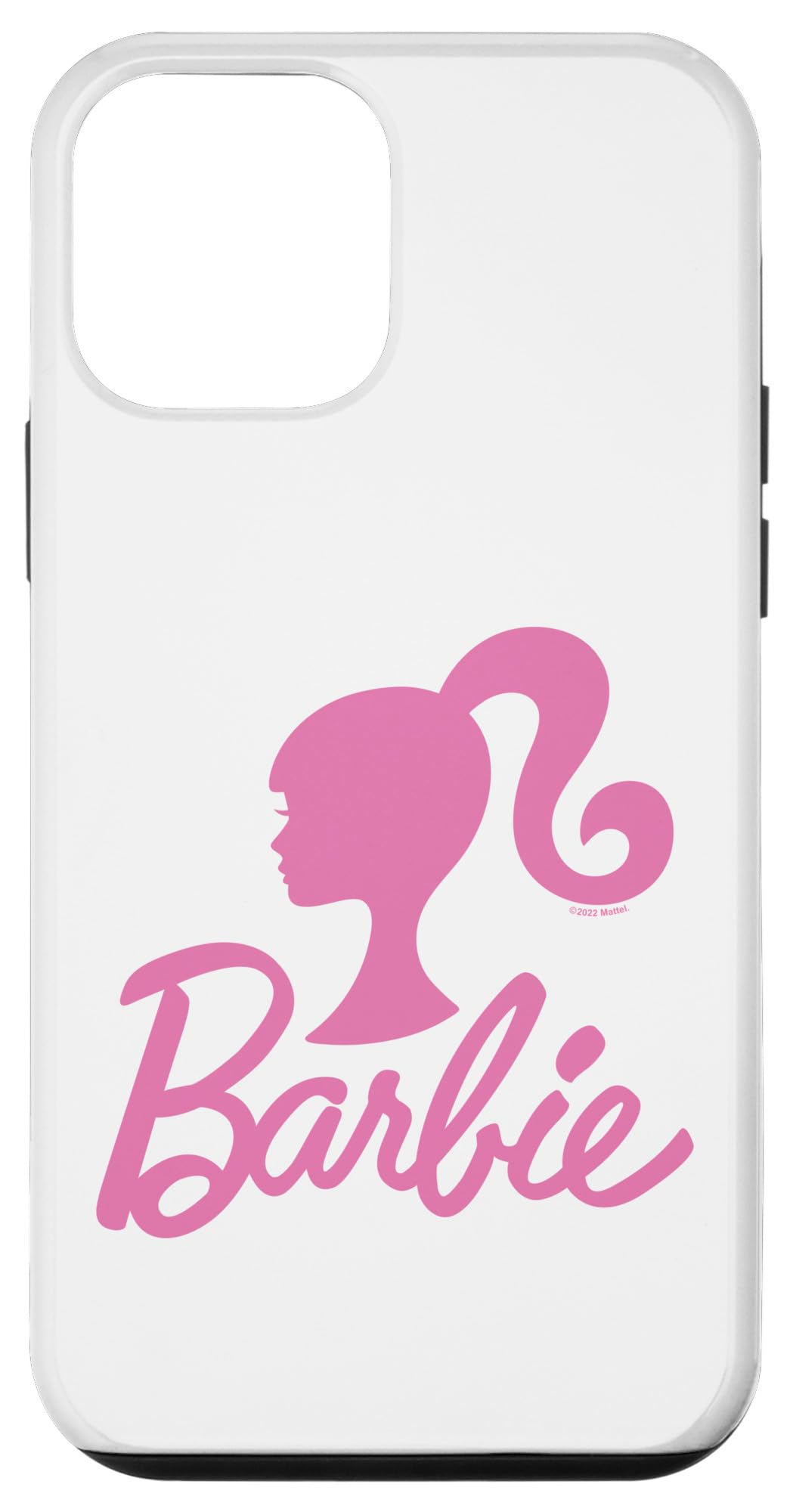 Capa Com Logotipo Rosa Da Barbie Para Iphone 12 Mini