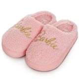 Chinelos Barbie Para Crianças E Mulheres Extra Cozy Fuzzy House Slip On