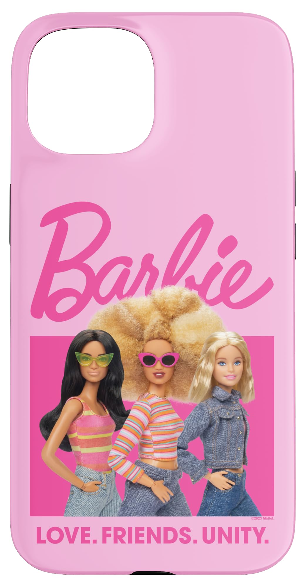 Capa De Celular Barbie Love, Friends, Unity Para Iphone 15