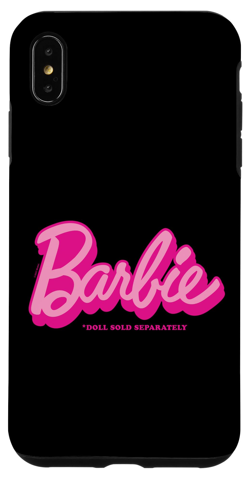Capa Para Iphone Xs Max Barbie — Boneca Vendida Separadamente