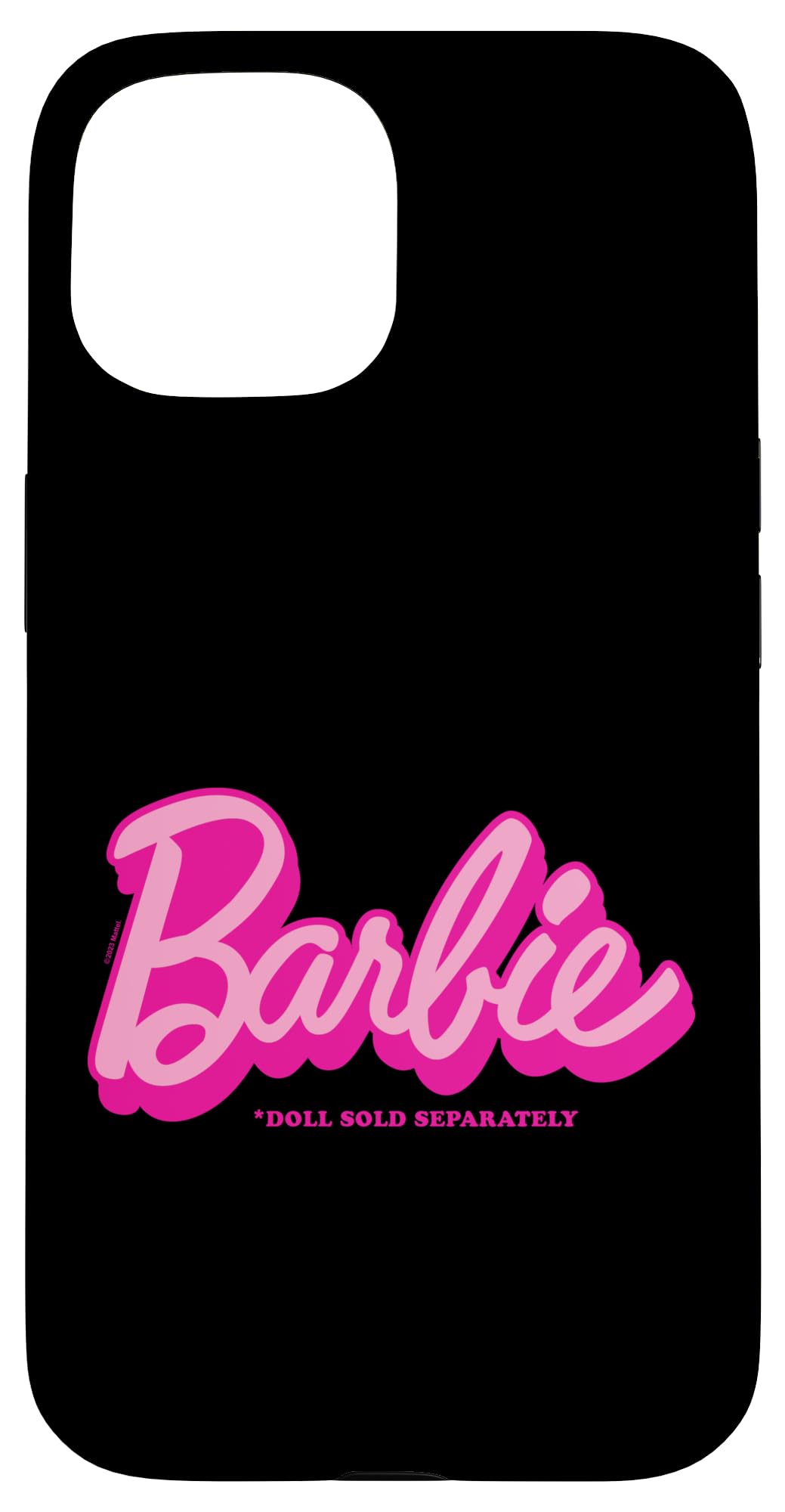 Capa Para Iphone 15 Barbie — Boneca Vendida Separadamente