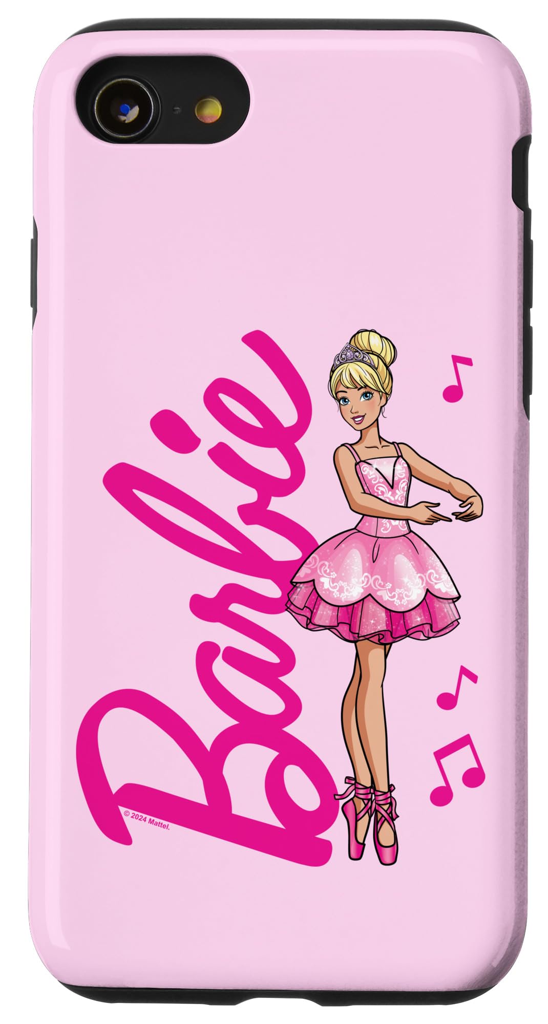 Capa De Celular Barbie Ballerina Para Iphone Se (2020) /7/8