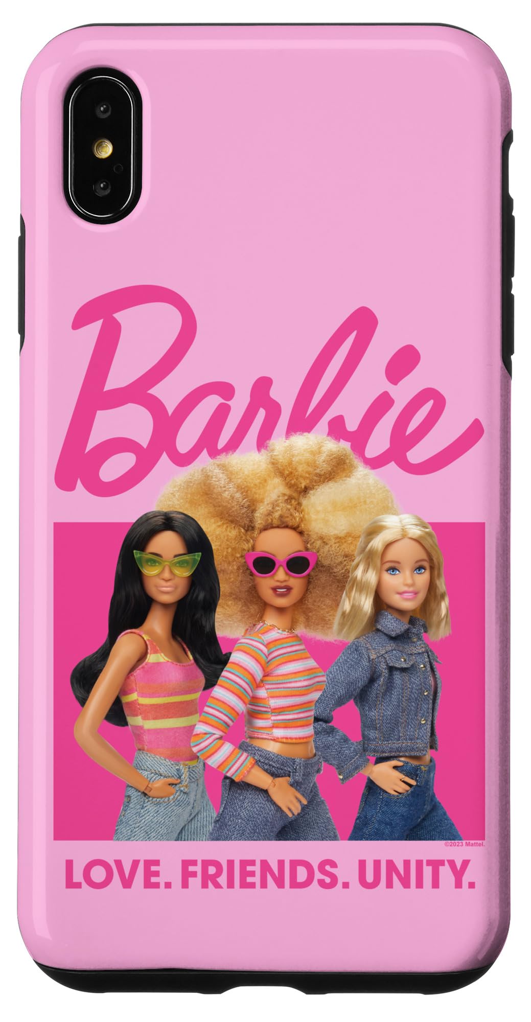 Capa Barbie Love, Friends, Unity Para Iphone Xs Max