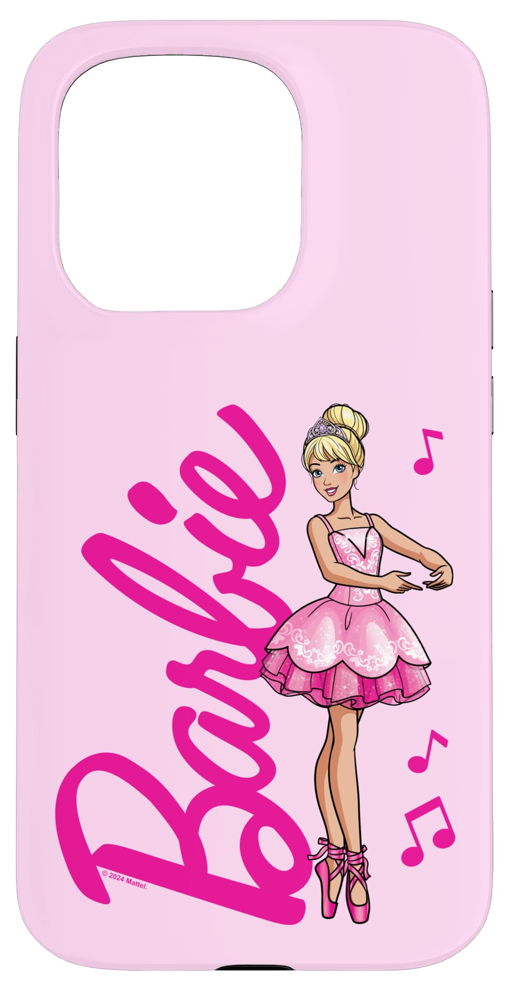 Capa De Celular Barbie Ballerina Para Iphone 15 Pro