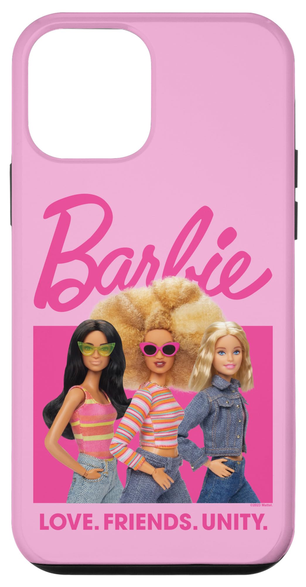 Capa Barbie Love, Friends, Unity Para Iphone 12 Mini