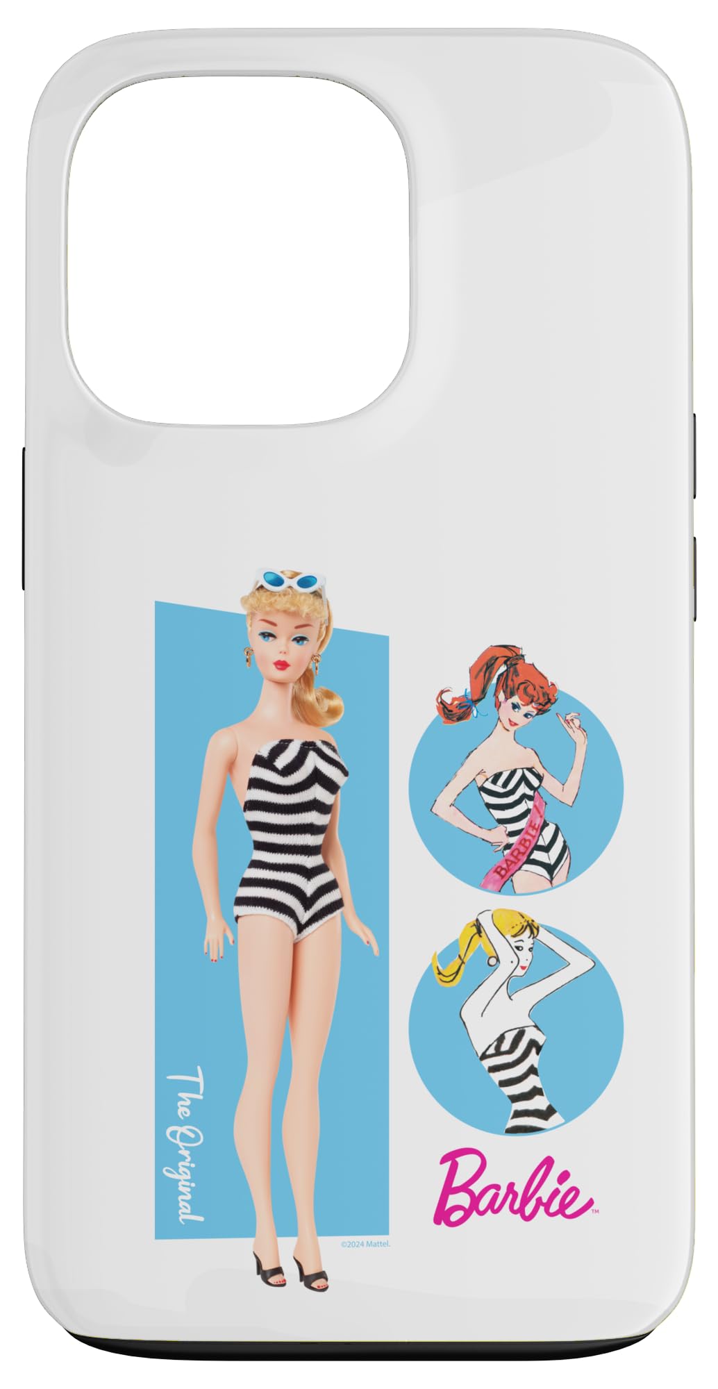 Capa De Celular Barbie Iphone 13 Pro - A Boneca Original De 1959