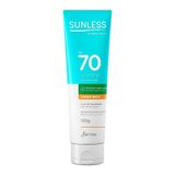 Protetor Solar Sunless Fps70 Toque Seco 120g