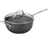 Panela Anodizada Cuisinart Chef&#39;s Classic Com Alça Auxiliar E Tampa 6354-24h