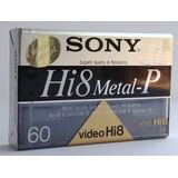 Cassete De Vídeo Sony Hi8/digital8 Metal Particle, Pacote Com 1 Pacote