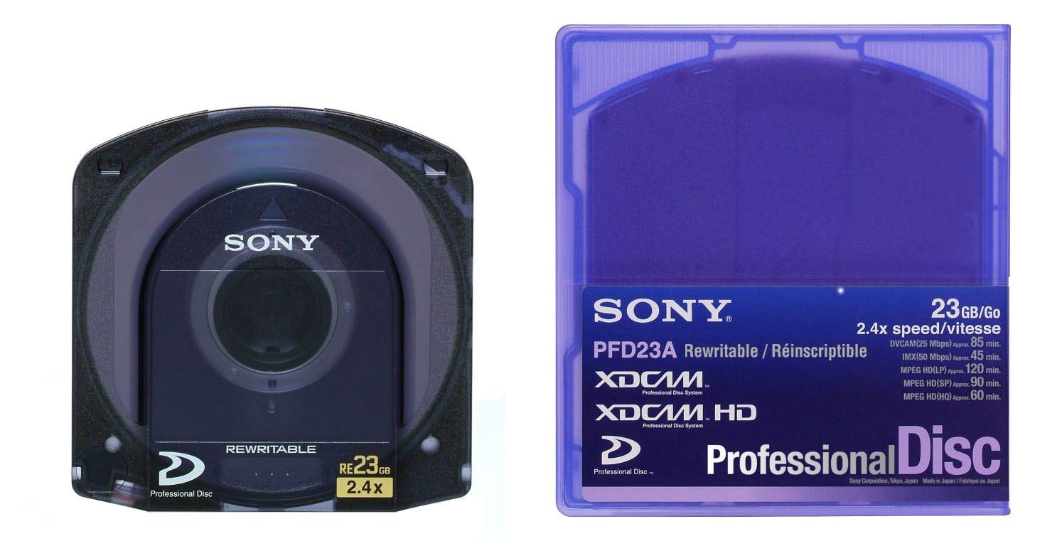 Disco Profissional Sony Xdcam Pfd-23a 23.3gb