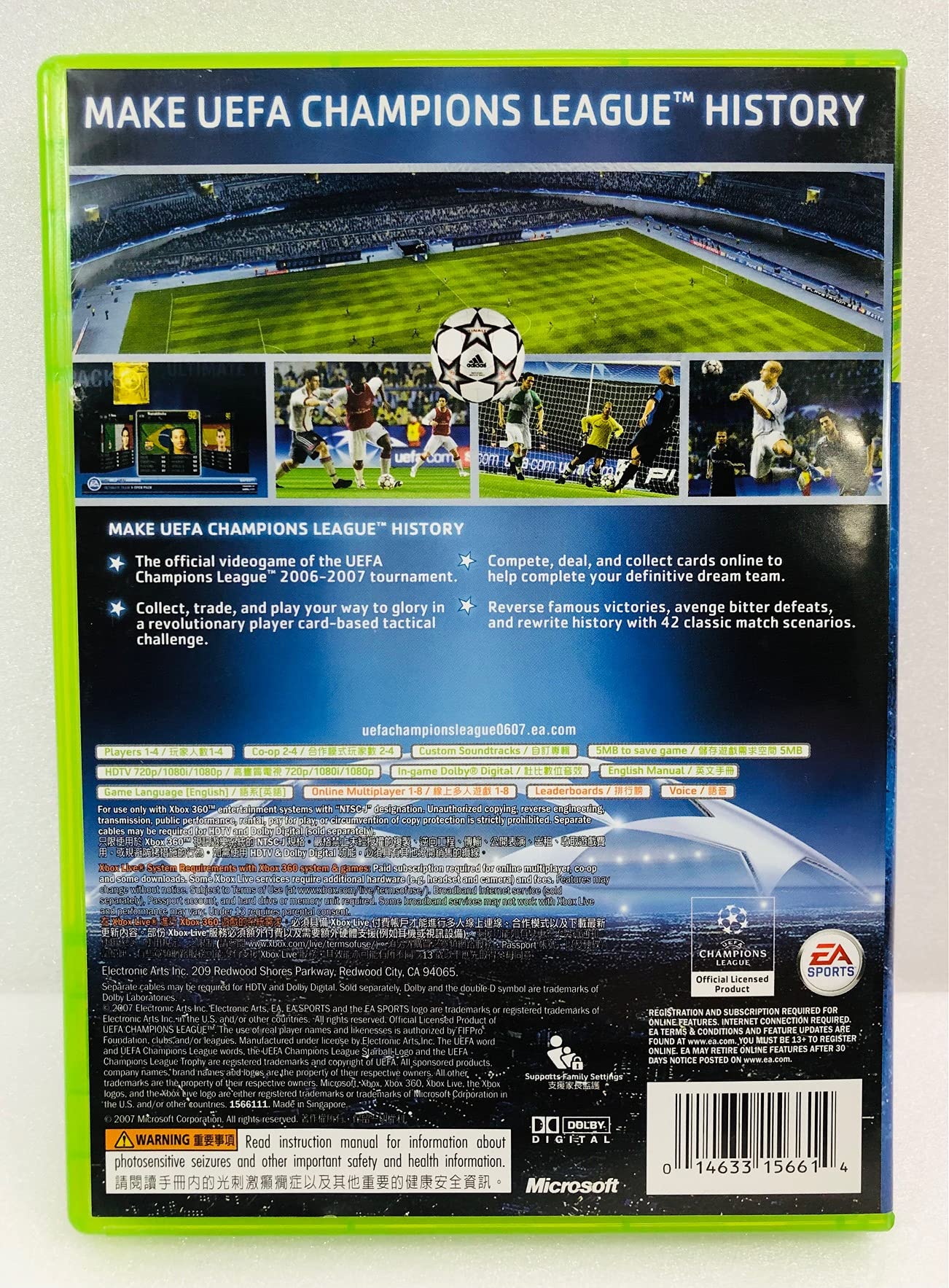 Videogame Xbox 360 Uefa Champions League 2006-2007 - Carrefour