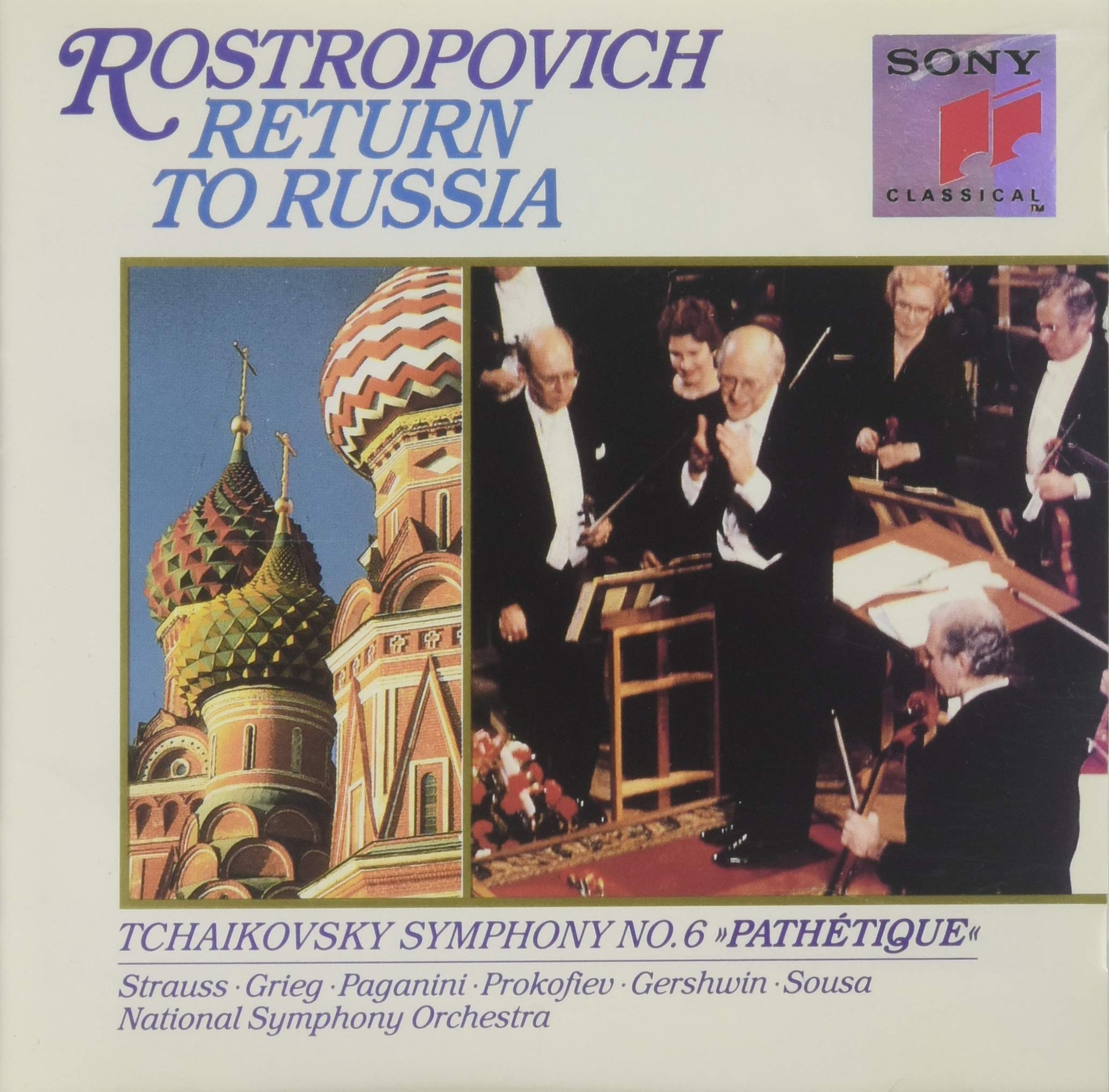 Cd Tchaikovsky Symphony No. 6, Pathetique (retorno À Rússia