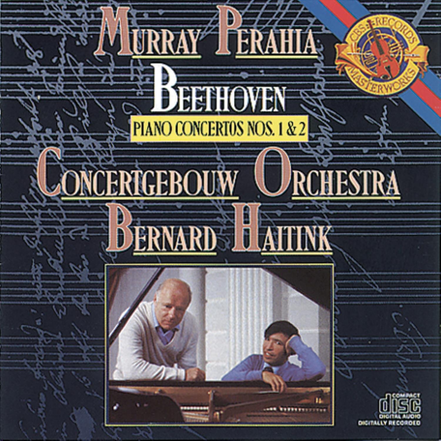 Cd Beethoven, Concertos Para Piano Nºs 1 E 2 Sony