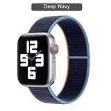 Pulseira de Nylon Azul Para Smartwatch X8/Y60