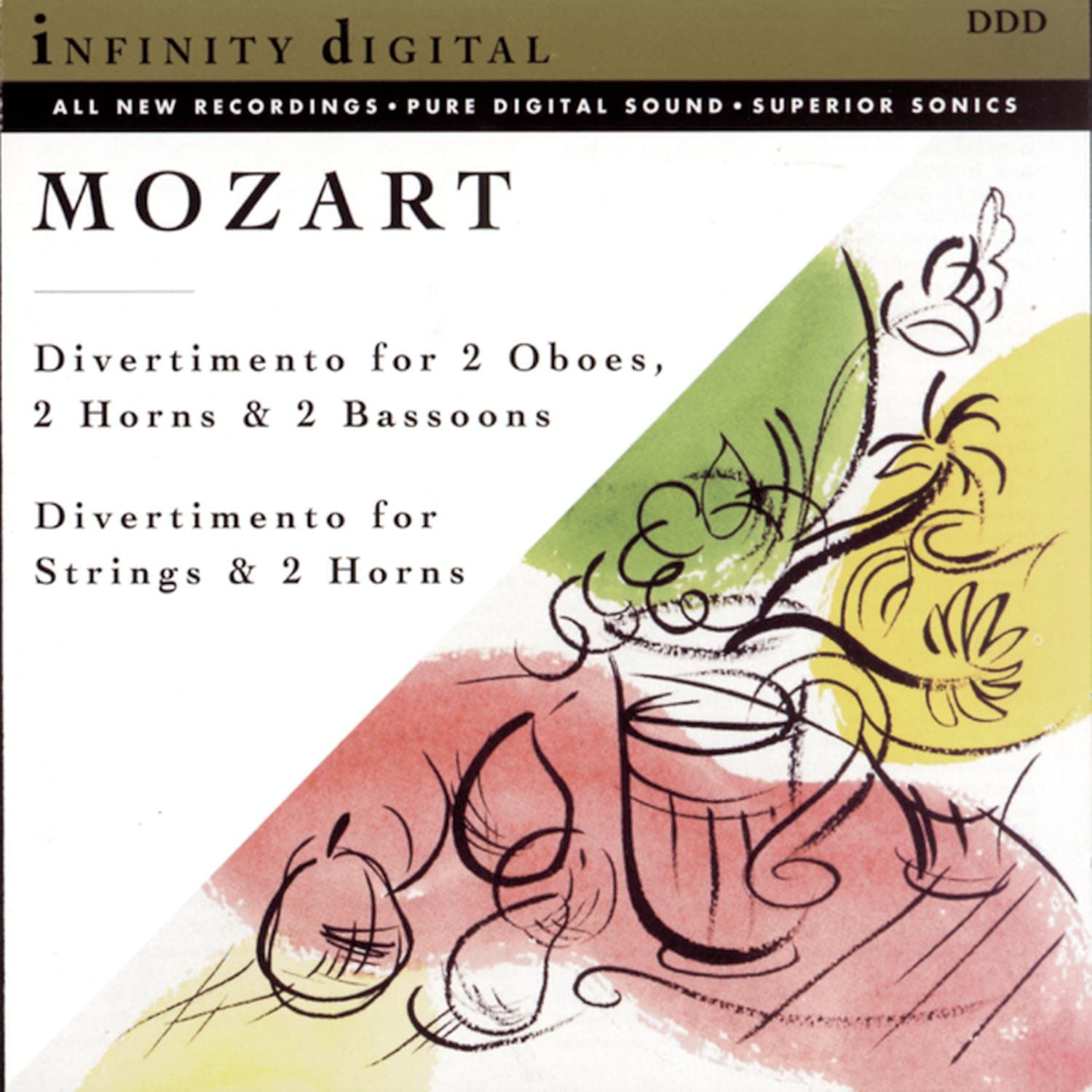 Cd Sony Mozart: Divertimenti, K. 252 E 287