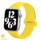 Pulseira de Silicone Amarelo Para Smartwatch X8/Y60