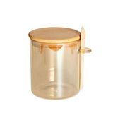 Porta Mantimentos Em Vidro Borossilicato Âmbar Dynasty 700ml