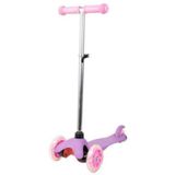 Patinete 3 Rodas Menina Com Led 30kg Bbr