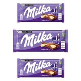 Chocolate Milka Cow Spots Barra Kit Com 3 Unidades De 100g