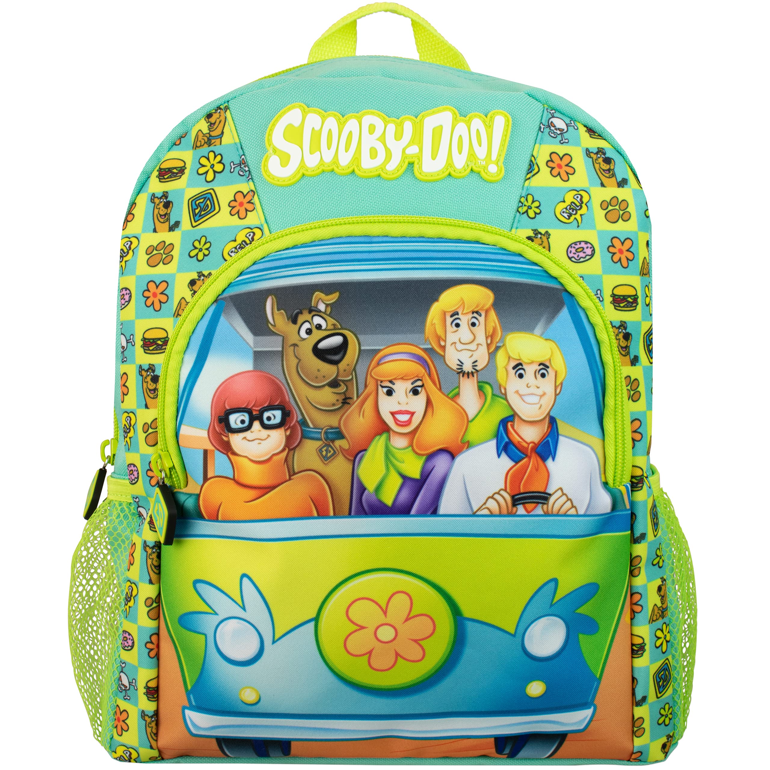 Mochila Scooby-doo Kids Green Mystery Machine Design - Carrefour