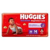 Fralda Descartável Huggies Disney Roupinha Supreme Tamanho M - 6 Pacotes Com 36 Fraldas - Total 216 Tiras