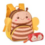Mochila Infantil Meninas C Estojo Escolar Bichinhos Feminino