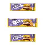 Chocolate Milka Choco E Biscuit Grande Kit 3 Barras De 300g