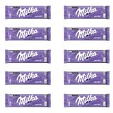 Chocolate Milka Alpine Milk Grande Kit 10 Barras De 270g