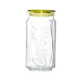 Pote De Vidro Coca-cola Tampa Amarelo 1litro