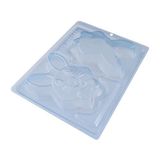 Forma Especial Com Silicone Porta Joia Coelho Bwb