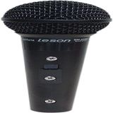 Microfone Com Fio Profissional Sm58 P4 Bk Preto Fosco...