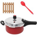 Panela De Pressão 3l Fechamento Externo + Descanso + Colher