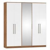 Quarto Modulado Casal Irlanda Composição 5 Amêndola-branco - Demartêz Amêndola-branco