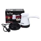 Cafeteira Eletrica Maquina De Cafe Expresso Europeu Turco 600w Aquecedor Agua Bivolt Verde