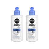 Creme Para Pentear Salon Line 300ml Sos Bomba De Vit-kit 2un