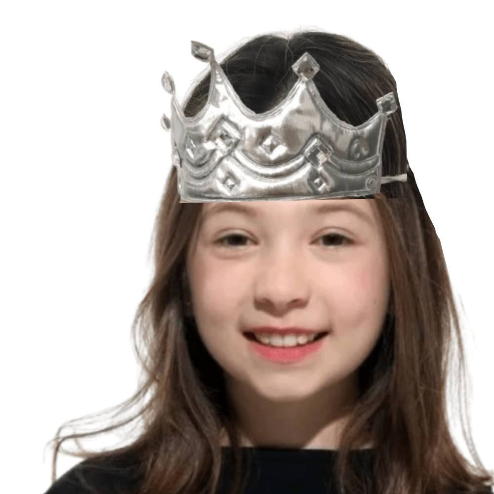 Coroa De Rei Prata Halloween Abrakadabra Fantasias