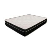 Colchão Casal Paris De Molas Ensacadas Preto 26x138x188