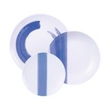 Jogo De Pratos Tramontina Soho 12 Peças Em Porcelana Decorada Decorado 96589035