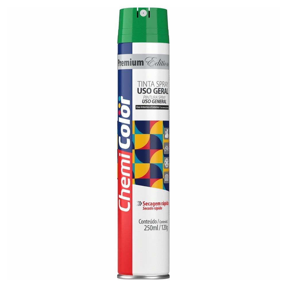 Tinta Spray Chemicolor Uso Geral Verde Claro 250 Ml