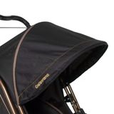 Carrinho De Bebe Galzerano Romano De 0 Meses Com Peso Ate 15kg Preto Cobre