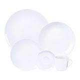 Aparelho De Jantar Tramontina Sophia 20 Peças Em Porcelana Branca Branco 96010187