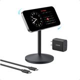 Suporte De Carregador Sem Fio Anker Maggo Iphone 16 15w Qi2