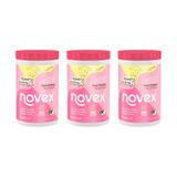 Creme De Tratamento Novex 1kg Ritual Dorama - Kit Com 3un