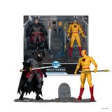 Boneco De Ação Mcfarlane Toys Dc Multiverse Batman Vs Professor Zoom (flashpoint)