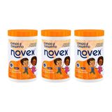 Creme De Tratamento Novex 1kg Crespinho - Kit Com 3un