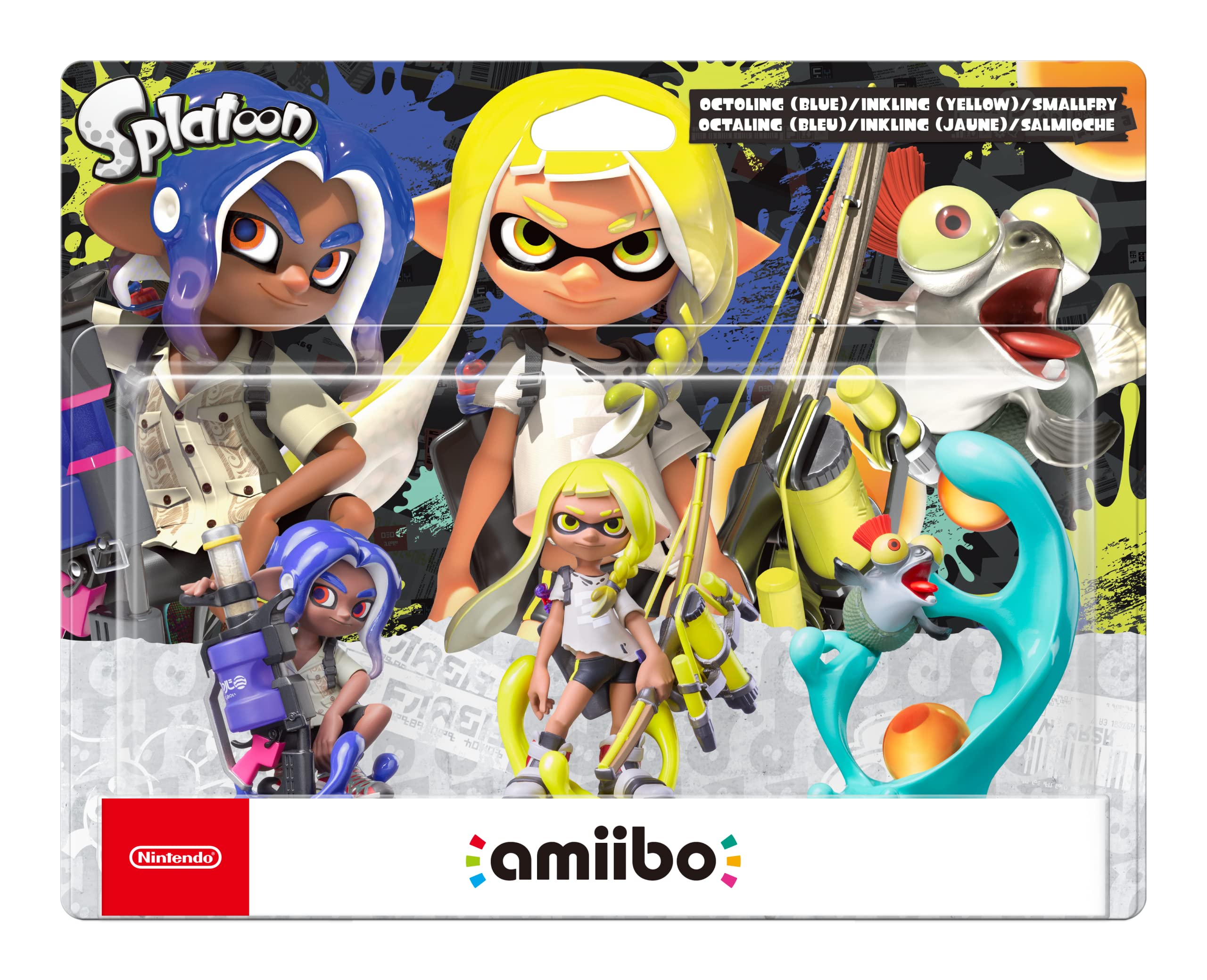 Pacote Amiibo Splatoon 3 Em 1 Nintendo Switch