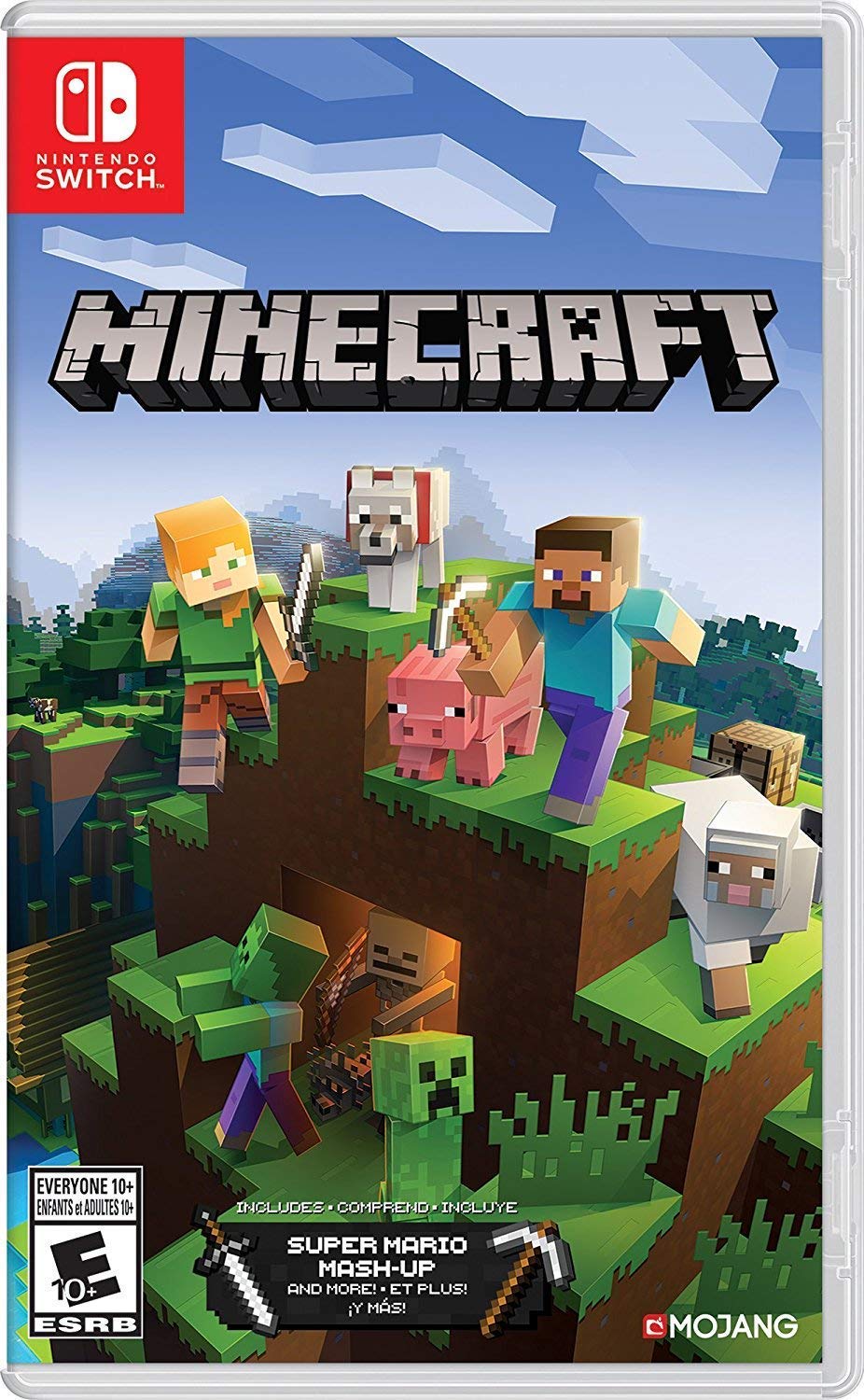 Videogame Nintendo Switch Minecraft Com Super Mario - Carrefour