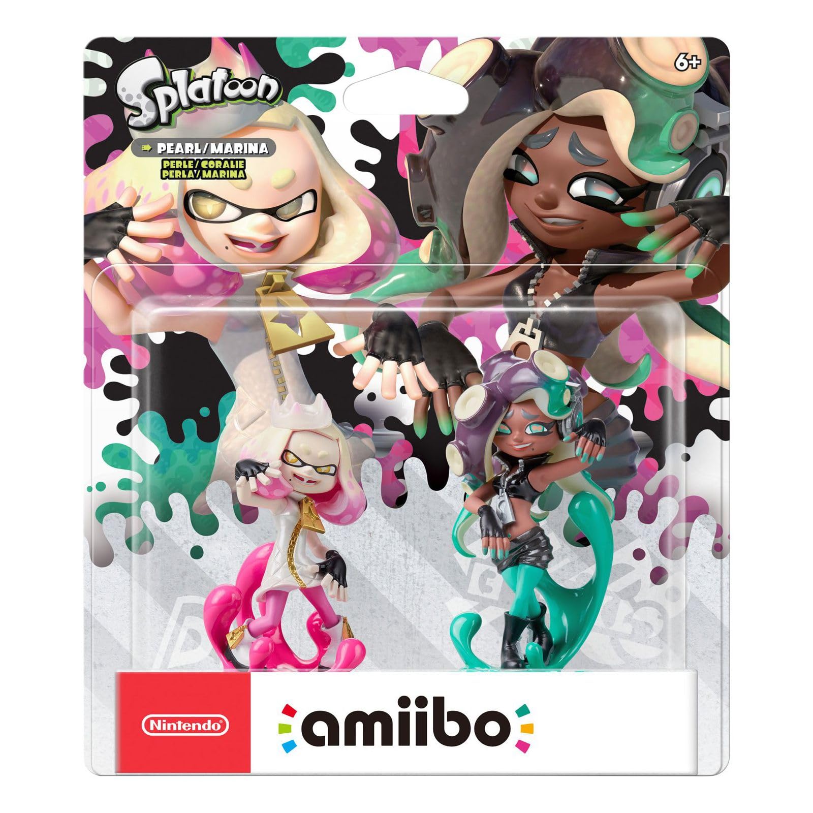 Amiibo Off The Hook Set Pearl E Marina Splatoon Nintendo