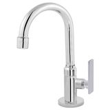 Torneira Bica Móvel Mesa Pia Banheiro Metal Luxo 1/4 Volta