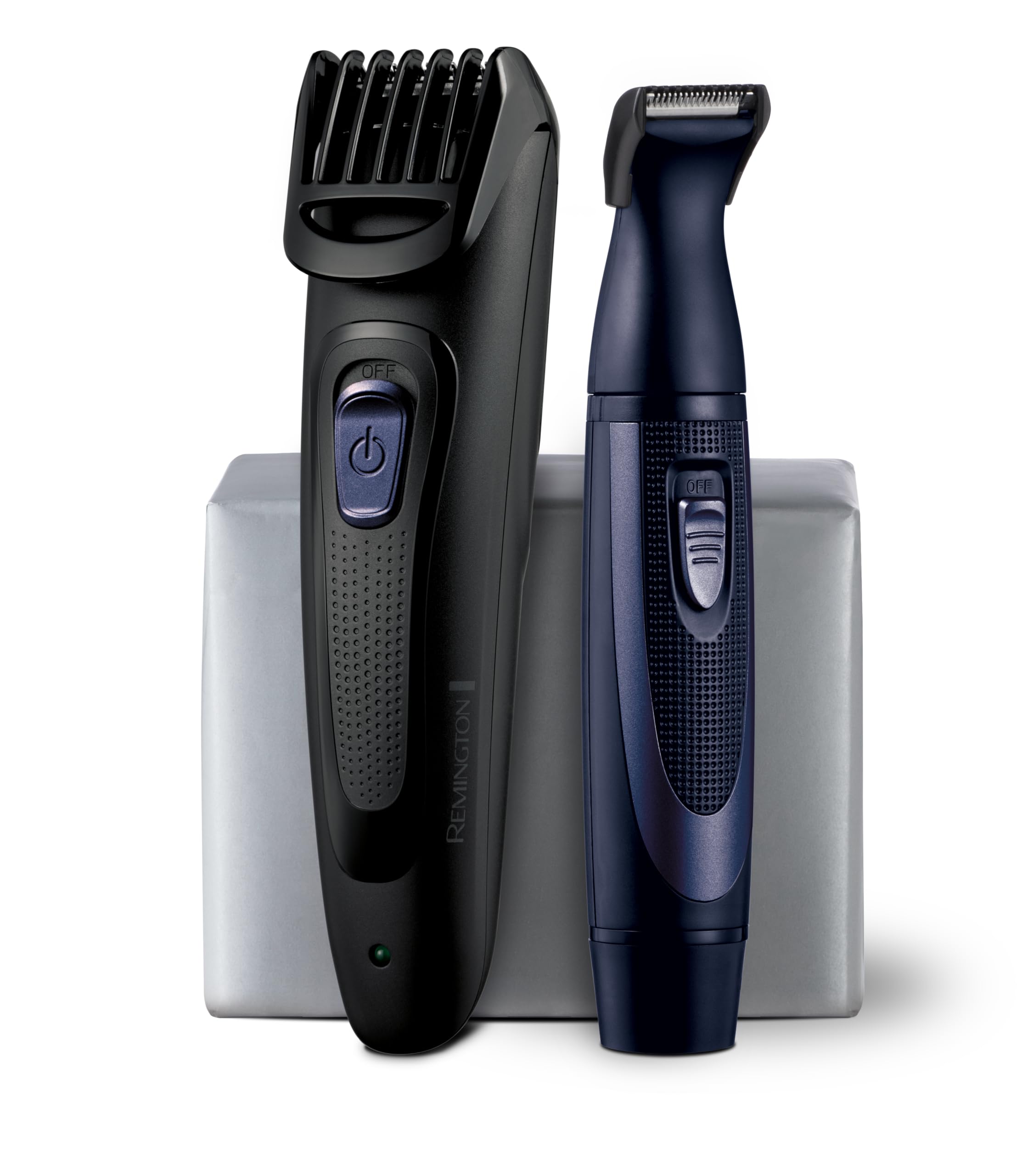 Kit De Aparador De Barba Remington Recarregável Com Aparador De Nariz